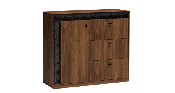 Komoda TARAMI 1D3S, ořech