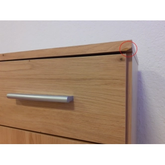 Komoda TASIRE 2D2S, dub artisan - II. jakost, POUZE OSOBNÍ ODBĚR