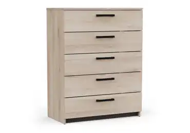 Komoda TODY 5S široká, dub kronberg/dub waterford