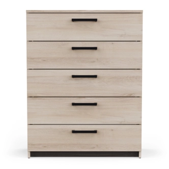 Komoda TODY 5S široká, dub kronberg/dub waterford