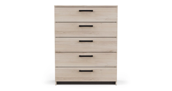 Komoda TODY 5S široká, dub kronberg/dub waterford