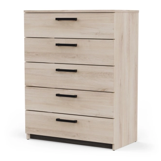 Komoda TODY 5S široká, dub kronberg/dub waterford