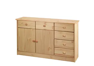 Komoda TOLIMA 2D6S, masiv borovice