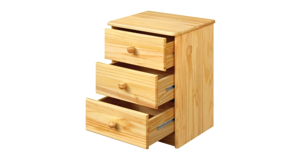 Komoda TOLIMA 3S, masiv borovice