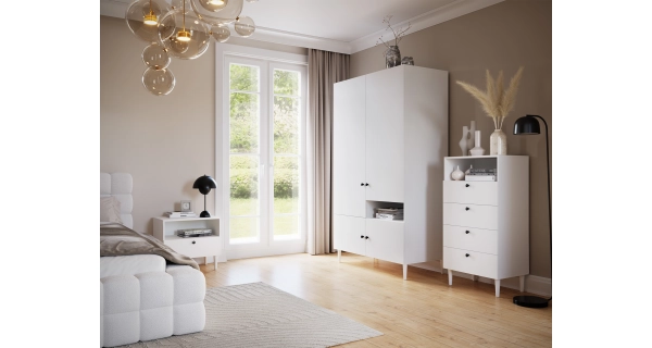 Komoda TORVIAN 60, bílá