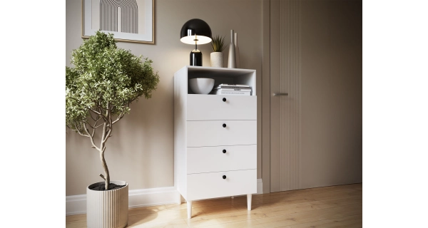 Komoda TORVIAN 60, bílá