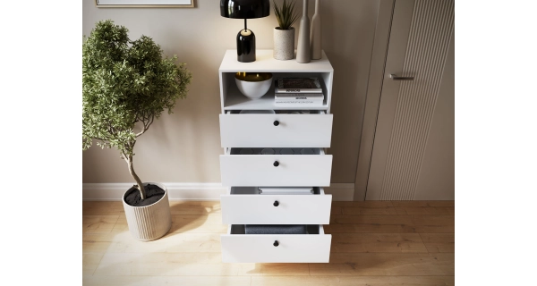 Komoda TORVIAN 60, bílá