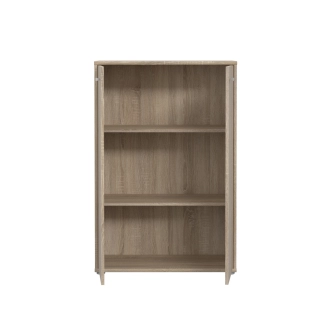 Komoda TREVON 2 s dvířky, dub sonoma, 5 let záruka