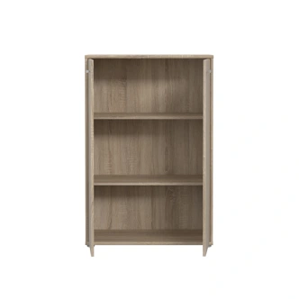 Komoda TREVON 2 s dvířky, dub sonoma