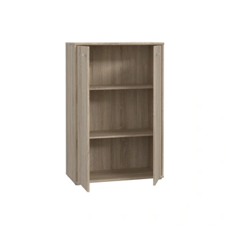 Komoda TREVON 2 s dvířky, dub sonoma