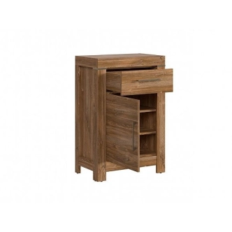 Komoda VALDIVIA 1D1S, dub stirling, 5 let záruka