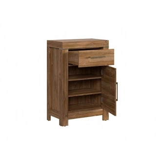 Komoda VALDIVIA 1D1S, dub stirling, 5 let záruka