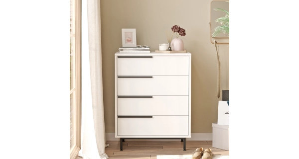 Komoda VELVON typ 4, bílá