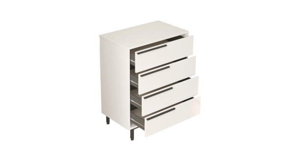 Komoda VELVON typ 4, bílá