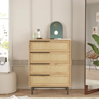 Komoda VELVON typ 4, vlašský ořech/dub