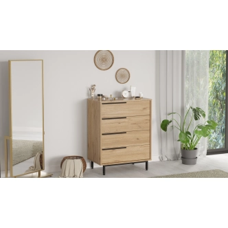 Komoda VELVON typ 4, vlašský ořech