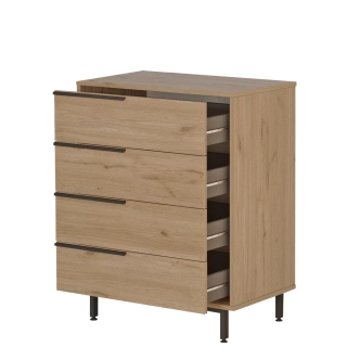 Komoda VELVON typ 4, vlašský ořech