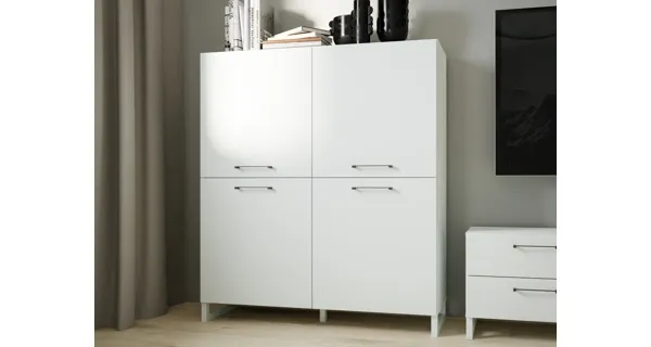 Komoda VOLRO 4D, secret grey