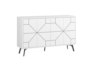 Komoda WALTRON, bílá