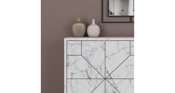 Komoda WALTRON, mramor