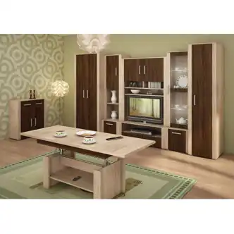 Komoda WUBIN 2D1S, dub sonoma/dub sonoma tm./dub sonoma