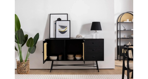 Komoda ZALNOR typ 2, černá