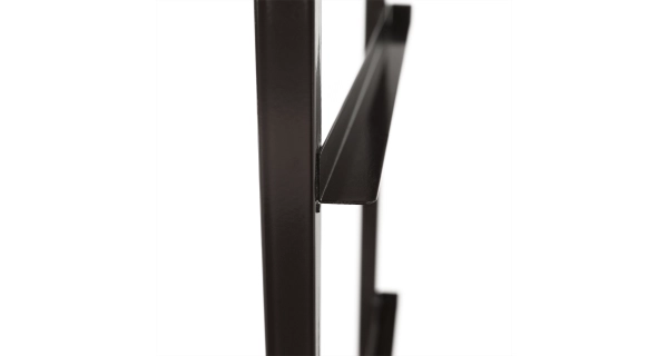 Komoda ZBYŠEK s látkovými šuplíky typ 1, černá/béžová/světlehnědá/tmavohnědá