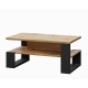 Konferenční stolek ALUROP, dub artisan/antracit