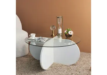 Konferenční stolek AMELIE, bílá