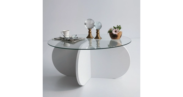 Konferenční stolek AMELIE, bílá