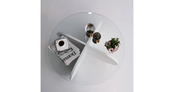 Konferenční stolek AMELIE, bílá