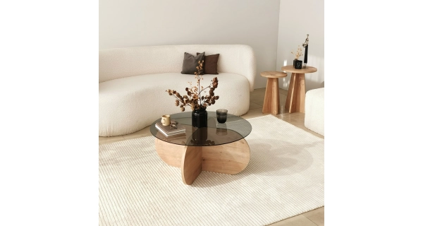 Konferenční stolek AMELIE, dub kouřový