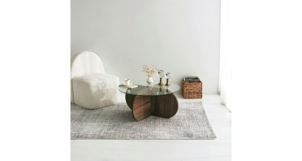 Konferenční stolek AMELIE, vlašský ořech