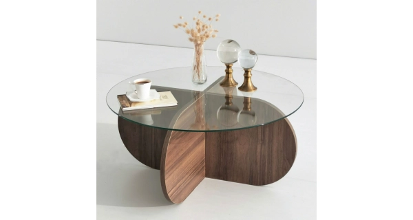 Konferenční stolek AMELIE, vlašský ořech