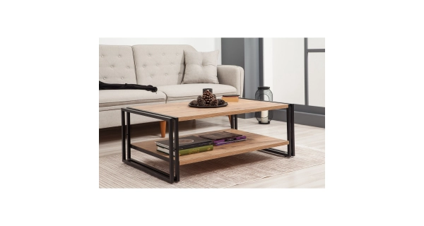 Konferenční stolek ANSWER, atlantská borovice/černá