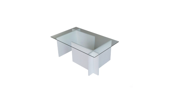 Konferenční stolek ARMANDO, bílá