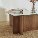 Konferenční stolek ARMANDO výška 30 cm, vlašský ořech