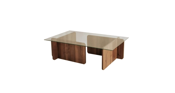 Konferenční stolek ARMANDO výška 30 cm, vlašský ořech