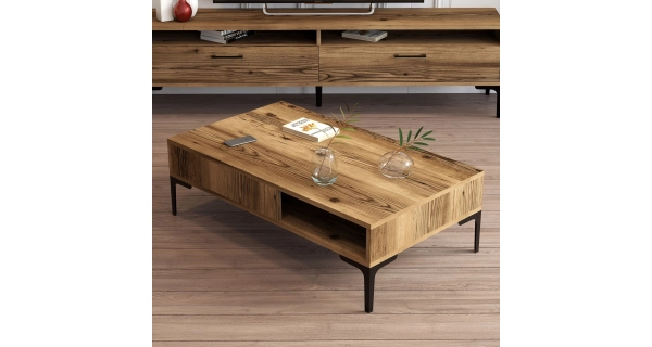 Konferenční stolek BALLE, vlašský ořech