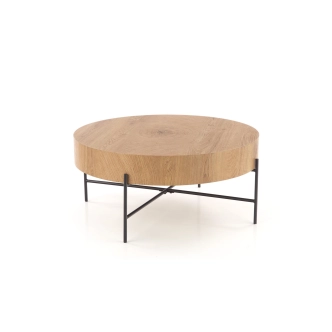 Konferenční stolek BIJOU, dub/černá