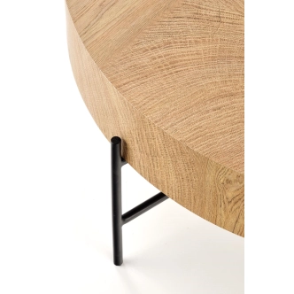 Konferenční stolek BIJOU, dub/černá