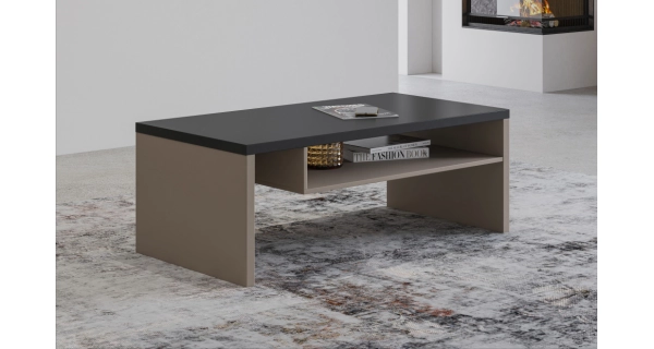 Konferenční stolek BONIFACIO, congo/černá