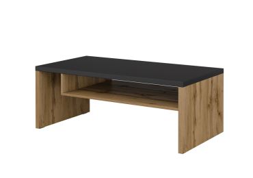 Konferenční stolek BONIFACIO, dub wotan/černá