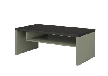 Konferenční stolek BONIFACIO, zelená/černá