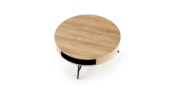 Konferenční stolek BUFFY, zlatý dub/černá