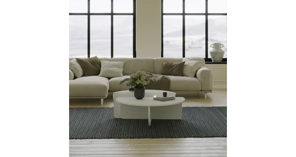 Konferenční stolek CARICA, bílá