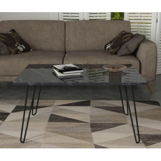 Konferenční stolek CEPA, mramor černý