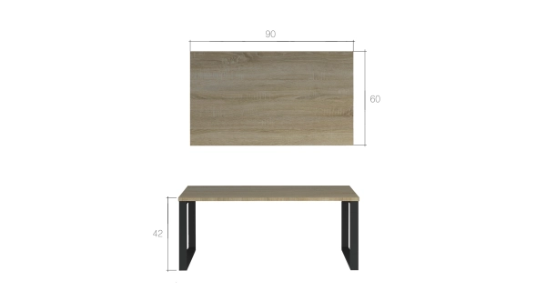 Konferenční stolek CEZEA, beton