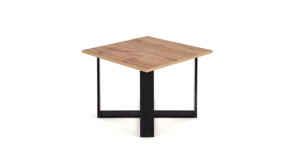 Konferenční stolek CHARVI, dub wotan/černá