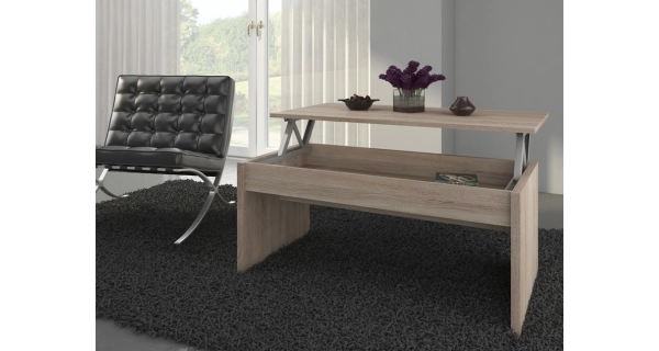 Konferenční stolek CHIMION, dub sonoma, 5 let záruka